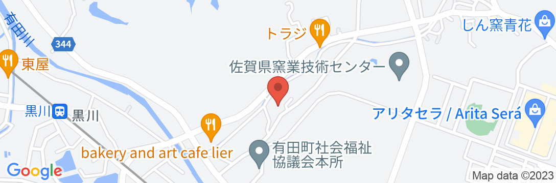 民宿 有田の地図