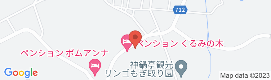 ペンション くるみの木<兵庫県>の地図