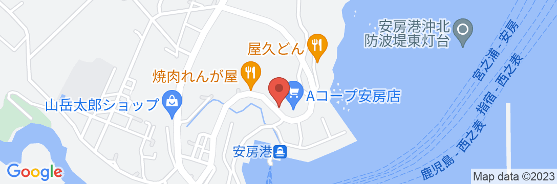 ホテルオーベルジュ<屋久島>の地図