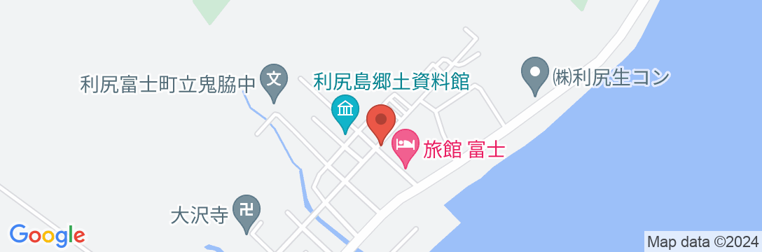 プチホテル 川一<利尻島>の地図