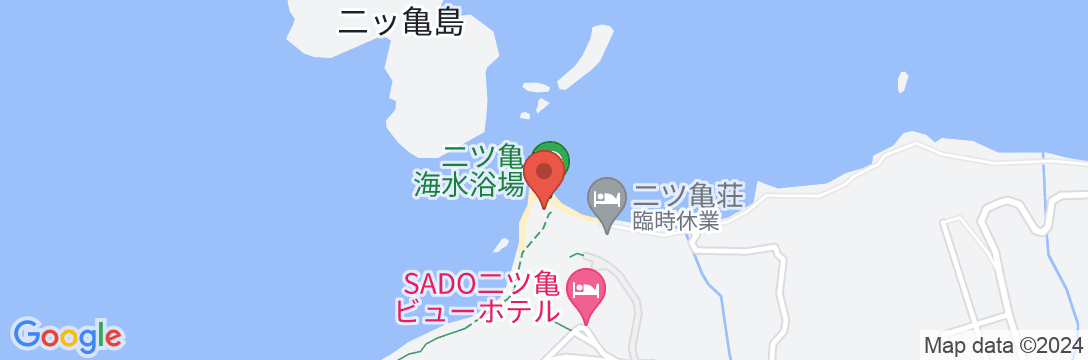 SADO二ツ亀ビューホテル <佐渡島>の地図