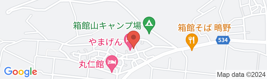 民宿 やまげん<滋賀県>の地図