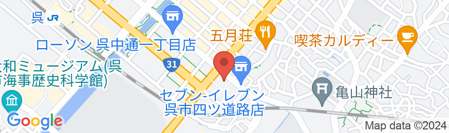 吉野旅館<広島県>の地図