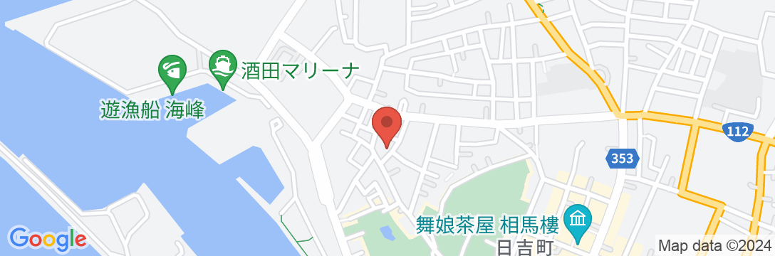 日和山ホテルの地図