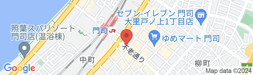 ビジネスホテル門司の地図