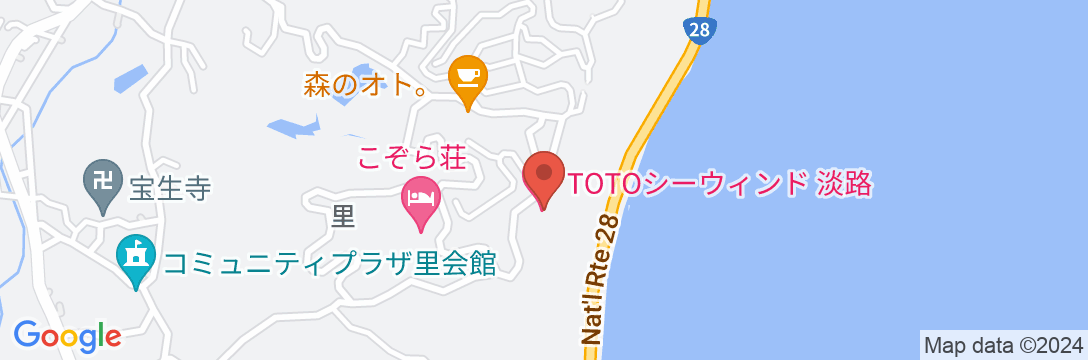 TOTOシーウィンド淡路 <淡路島>の地図