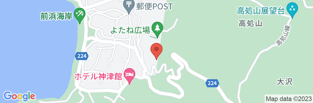ペンション さかんや <神津島>の地図