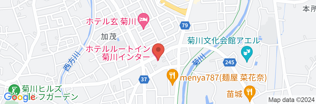 ホテルルートイン菊川インターの地図