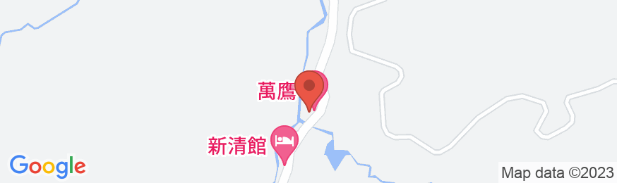 湯川温泉 萬鷹旅館の地図