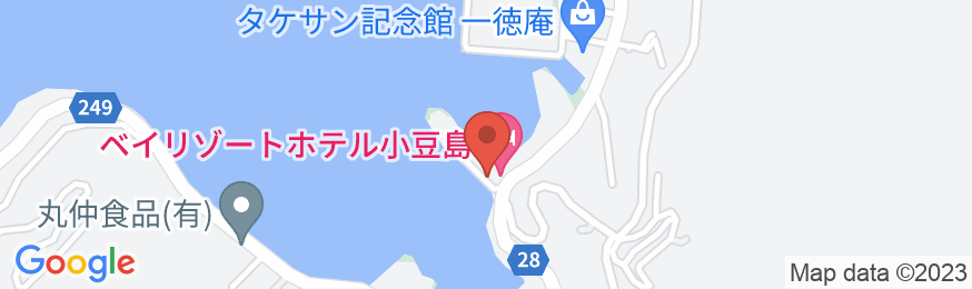 ベイリゾートホテル小豆島の地図