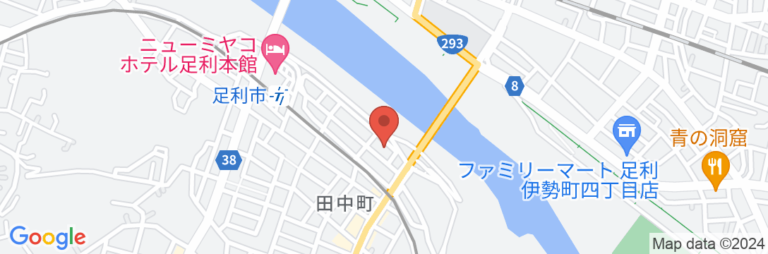 ニューミヤコホテル別館の地図