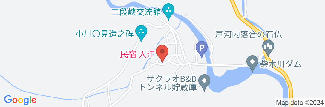 民宿 入江の地図