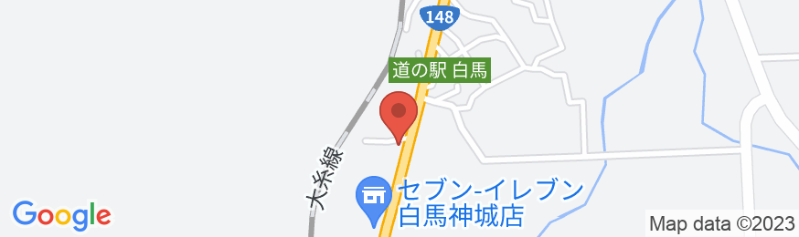 五竜ドライブステーションの地図