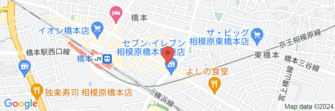 橋本パークホテルの地図
