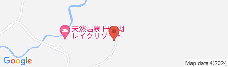 天然温泉 田沢湖レイクリゾートの地図