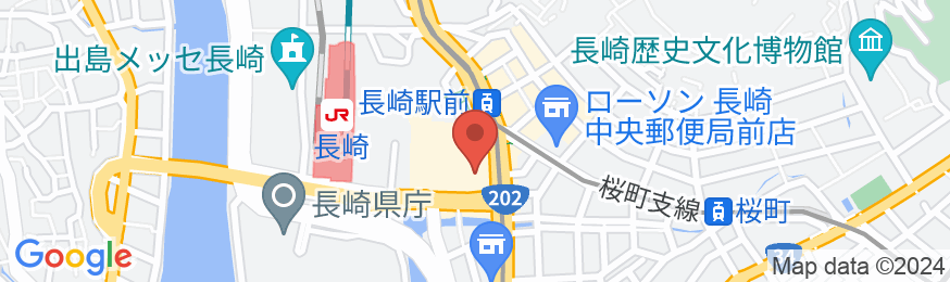 ホテルニュー長崎(HOTEL NEW NAGASAKI)の地図