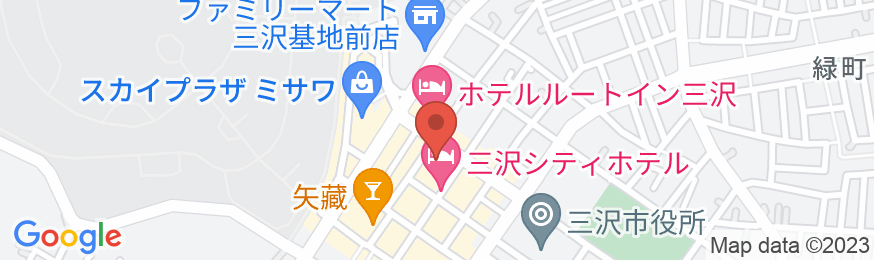 三沢シティホテルの地図