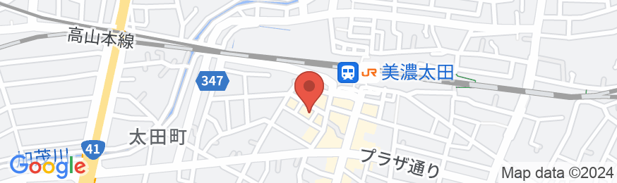 美濃加茂ステーションホテルの地図