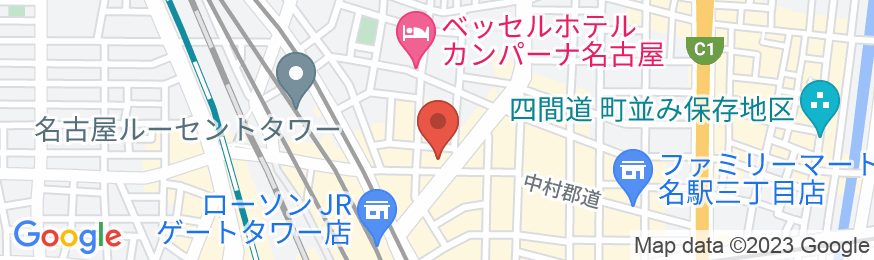 ザ サイプレス メルキュールホテル名古屋の地図