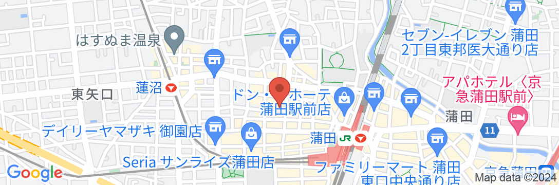 アーバイン東京・羽田 蒲田の地図