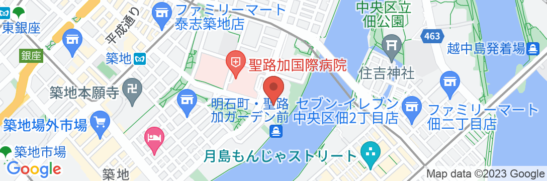 銀座クレストン(旧東京新阪急ホテル)の地図