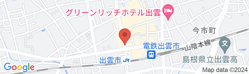 東横INN出雲市駅前の地図