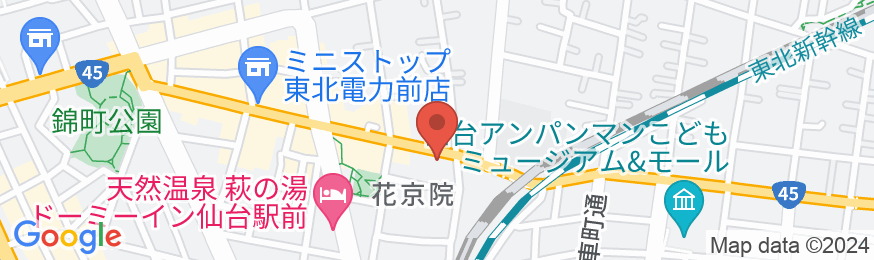 リッチモンドホテル仙台の地図
