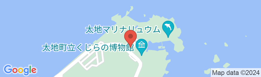 太地温泉 花いろどりの宿 花游(かゆう)の地図