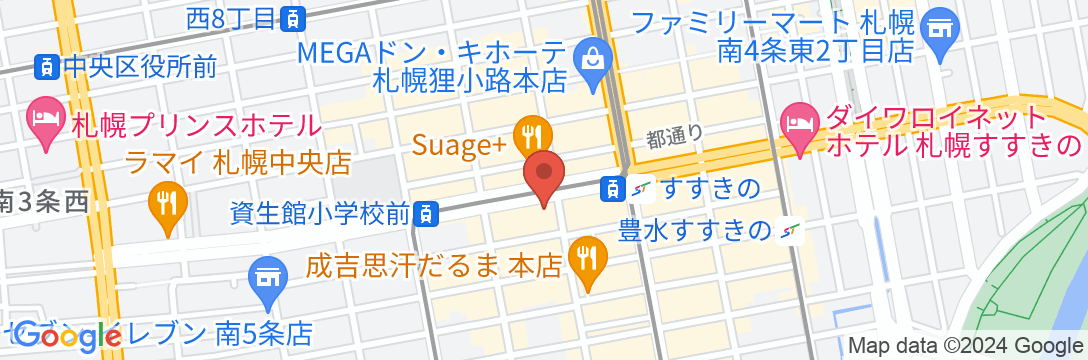 札幌東急REIホテルの地図