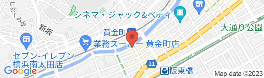 ホテルマイステイズ横浜の地図
