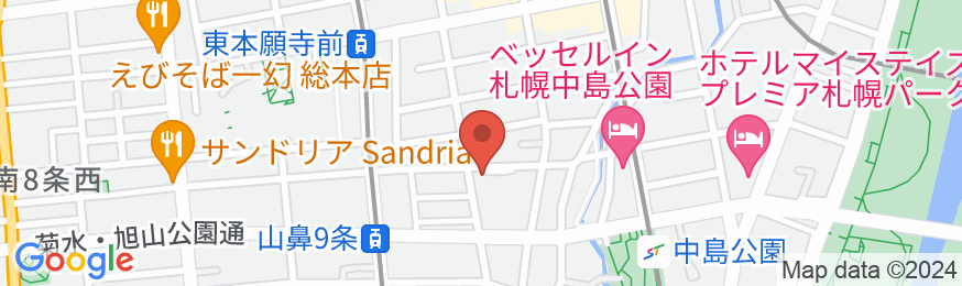 札幌エクセルホテル東急の地図