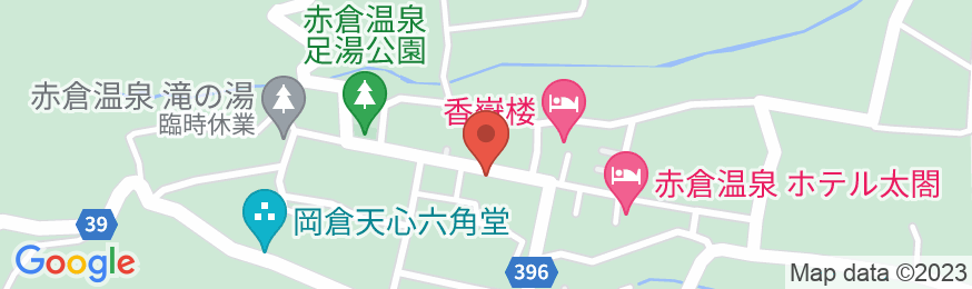 赤倉温泉 赤倉ホテルの地図