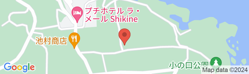 島宿 清水屋 <東京都・式根島>の地図