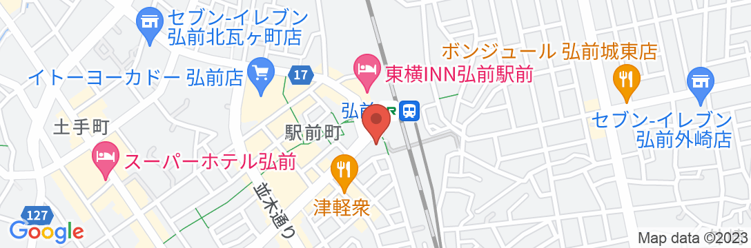 アートホテル弘前シティの地図