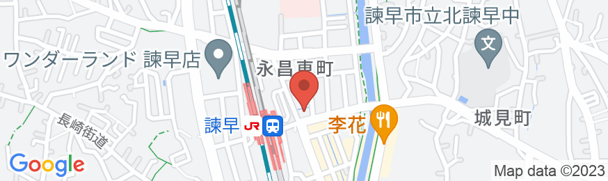 諫早ターミナルホテルの地図