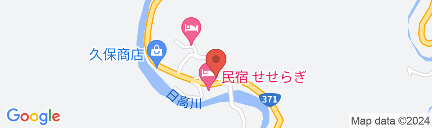 民宿 せせらぎ<和歌山県>の地図