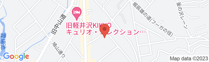旧軽井沢 ホテル音羽ノ森の地図
