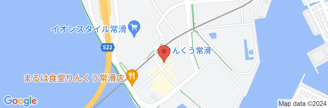 Jホテルりんくうの地図
