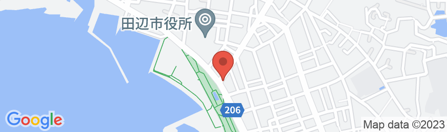 パークサイドホテル<和歌山県>の地図