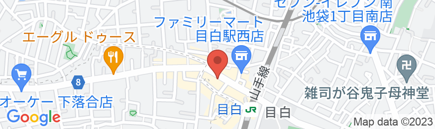 リッチモンドホテル東京目白の地図