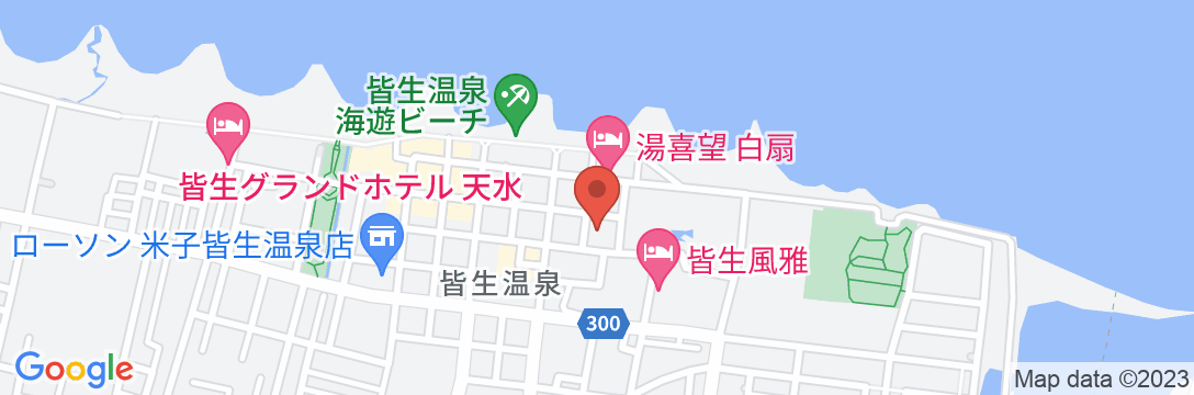 皆生温泉 芙蓉別館の地図