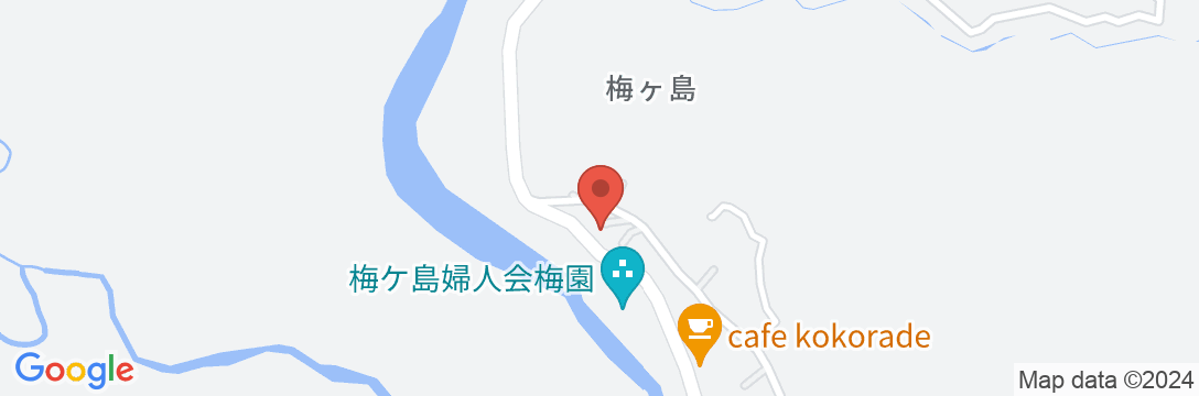静岡温泉 貸切風呂 大野木荘の地図