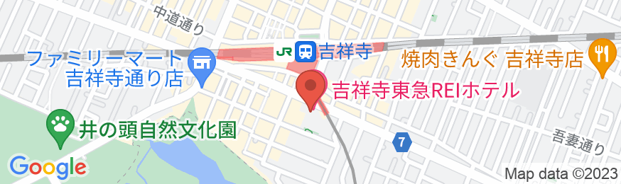 吉祥寺東急REIホテルの地図