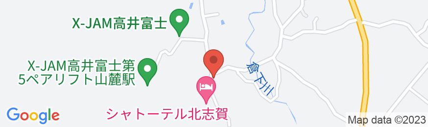 ロッヂ ベアーズ<長野県>の地図