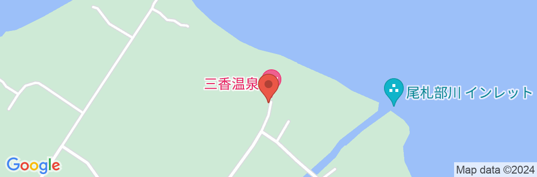 三香温泉の地図