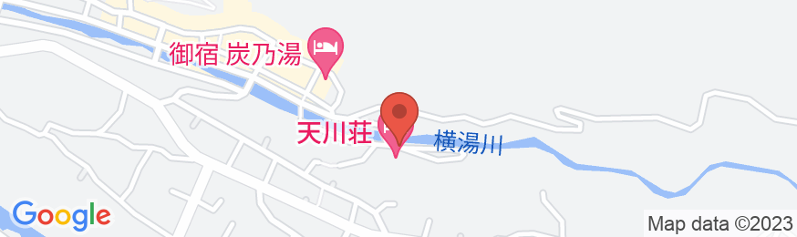渋温泉 ふる里の宿 天川荘の地図