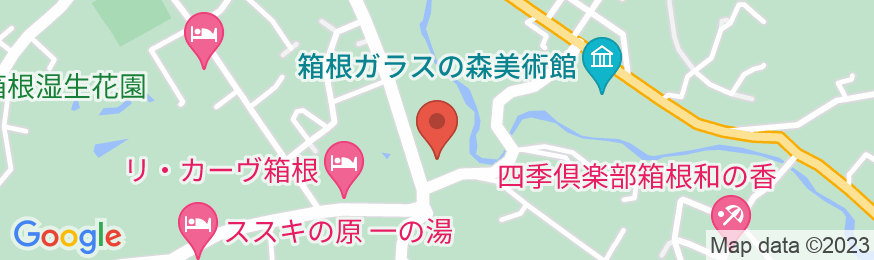富士箱根ゲストハウスの地図