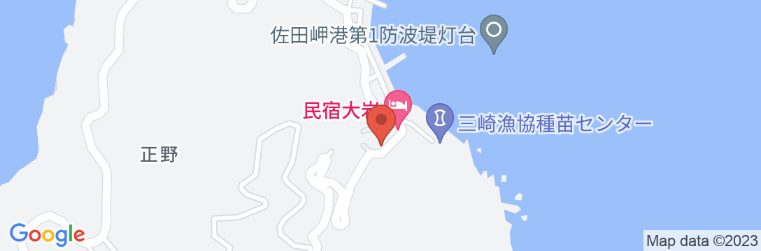 金沢旅館の地図