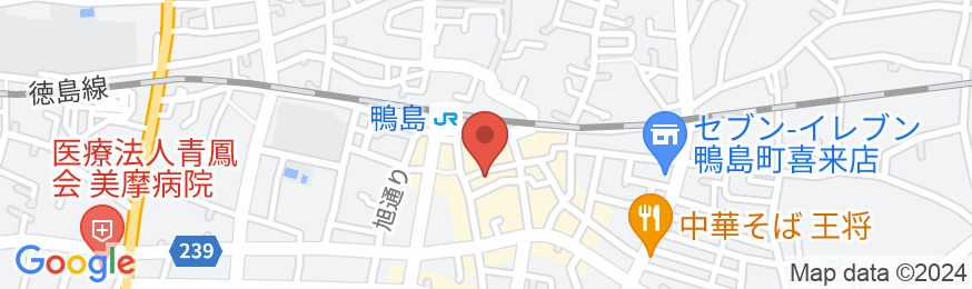 三笠屋旅館<徳島県>の地図