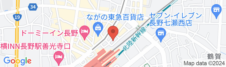長野第一ホテルの地図